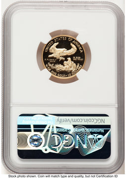 2019-W Proof Gold Eagle 1/4 oz NGC PF70 Ed Moy