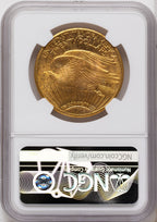 1925 $20 Saint-Gaudens Double Eagle NGC MS66