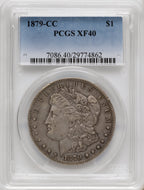 1879-CC Morgan Dollar PCGS XF40