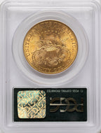 1901 $20 CAC Liberty Double Eagle PCGS MS64