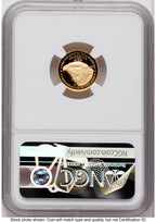 2021-W Type 2 Proof Gold Eagle 1/10 oz FDI 1ST NGC PF70