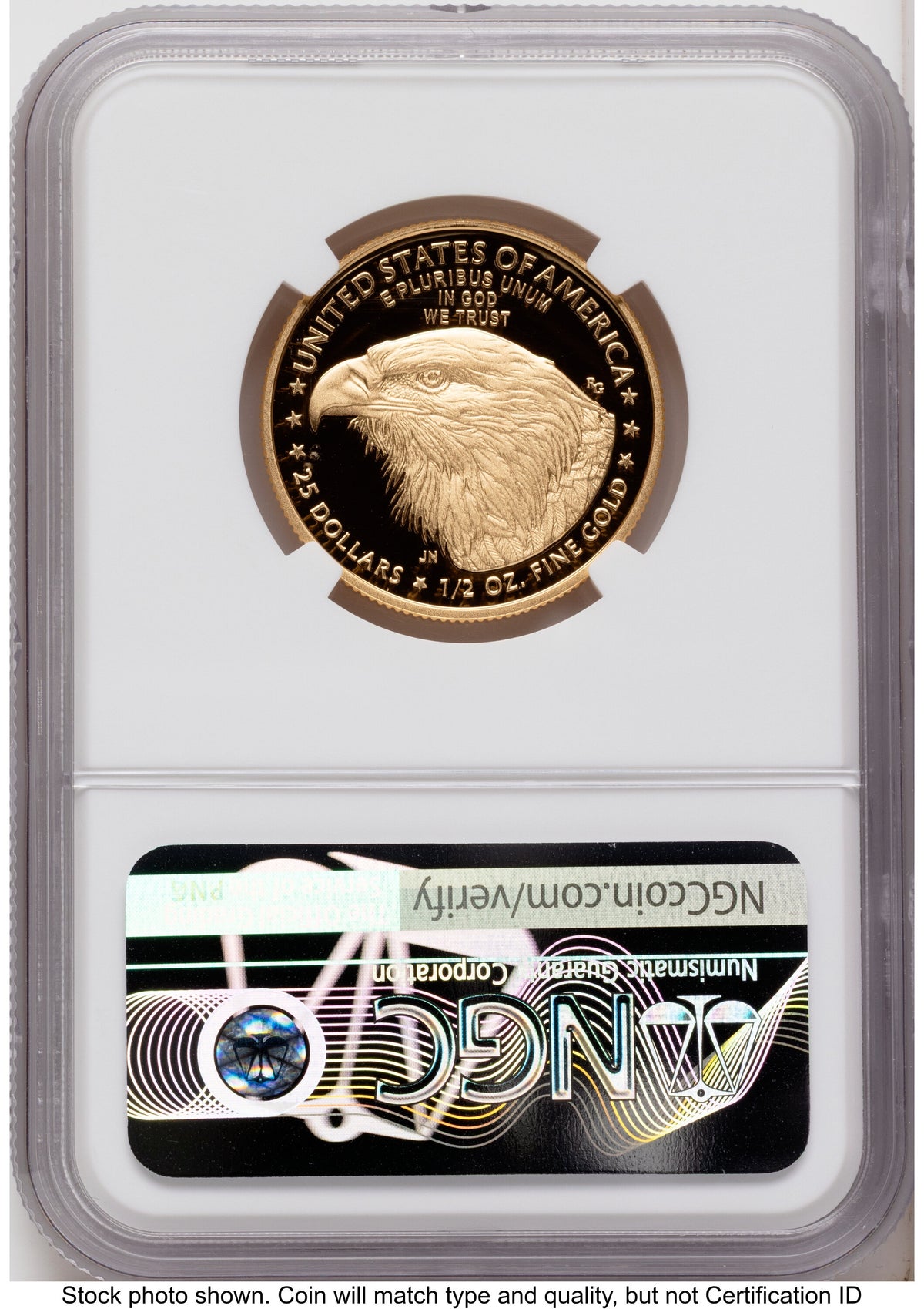 2021-W Type 2 Proof Gold Eagle 1/2 oz FDI 1ST NGC PF70
