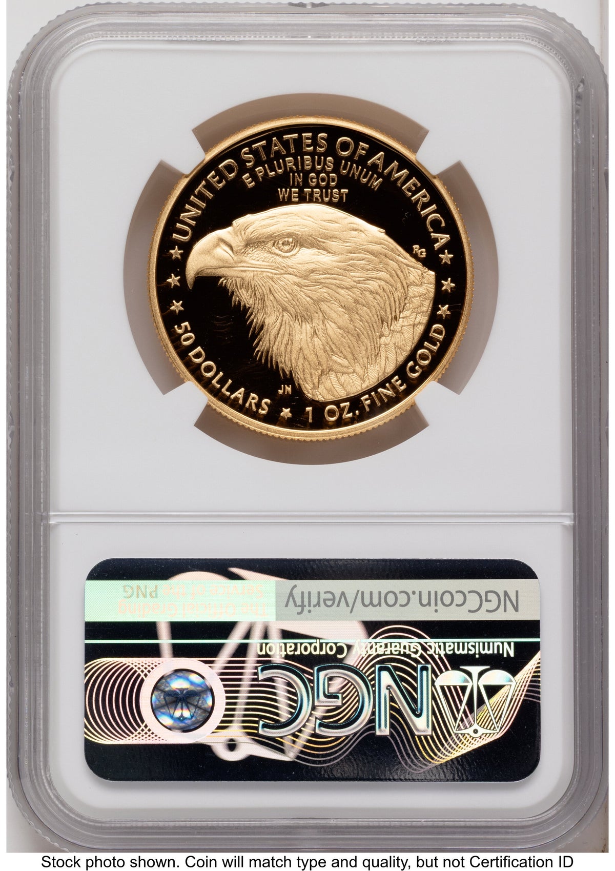 2021-W Type 2 Proof Gold Eagle 1 oz FDI 1ST NGC PF70