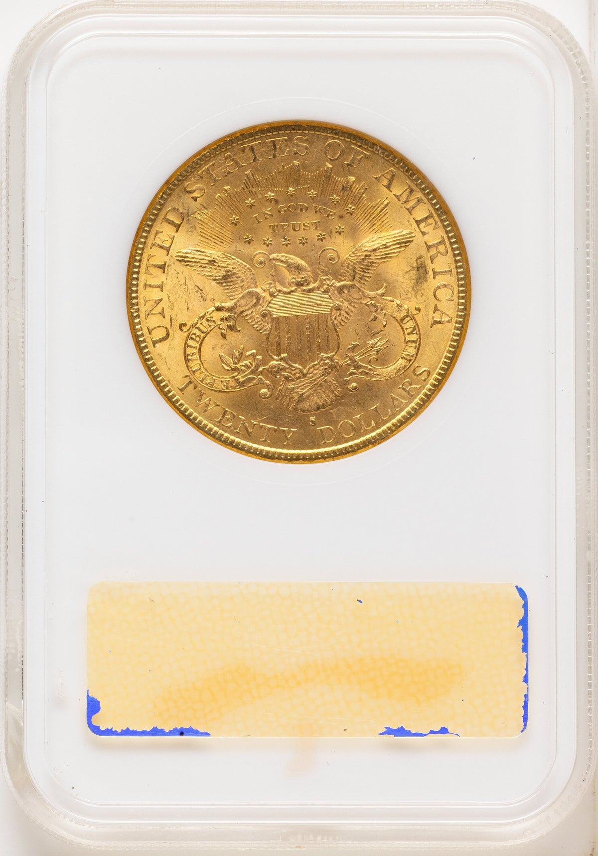 1893-S $20 Liberty Double Eagle NGC MS63