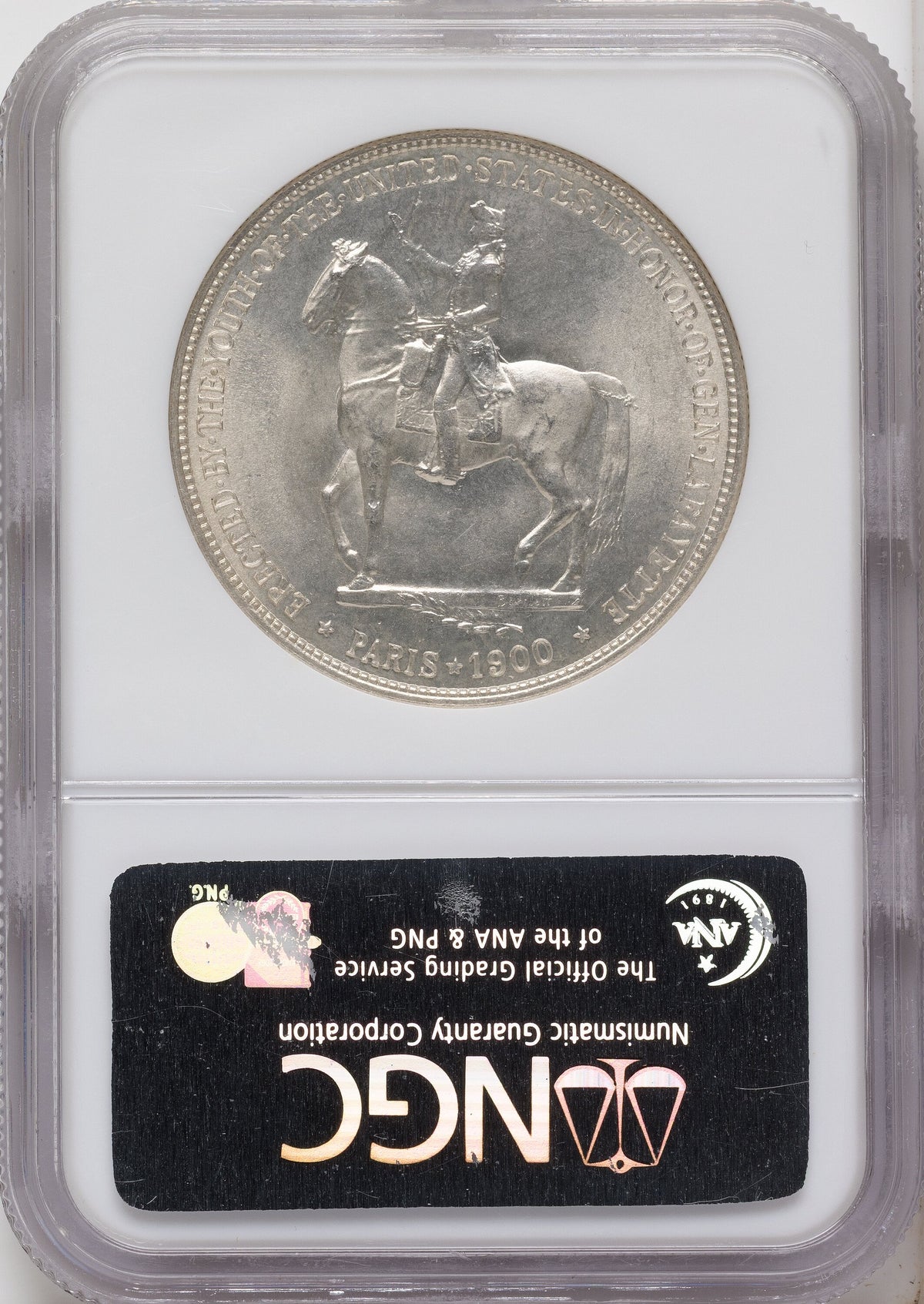 1900 Lafayette Dollar Commemorative Silver NGC MS65