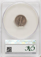 1916-D 10C Mercury Dime CACG VG10