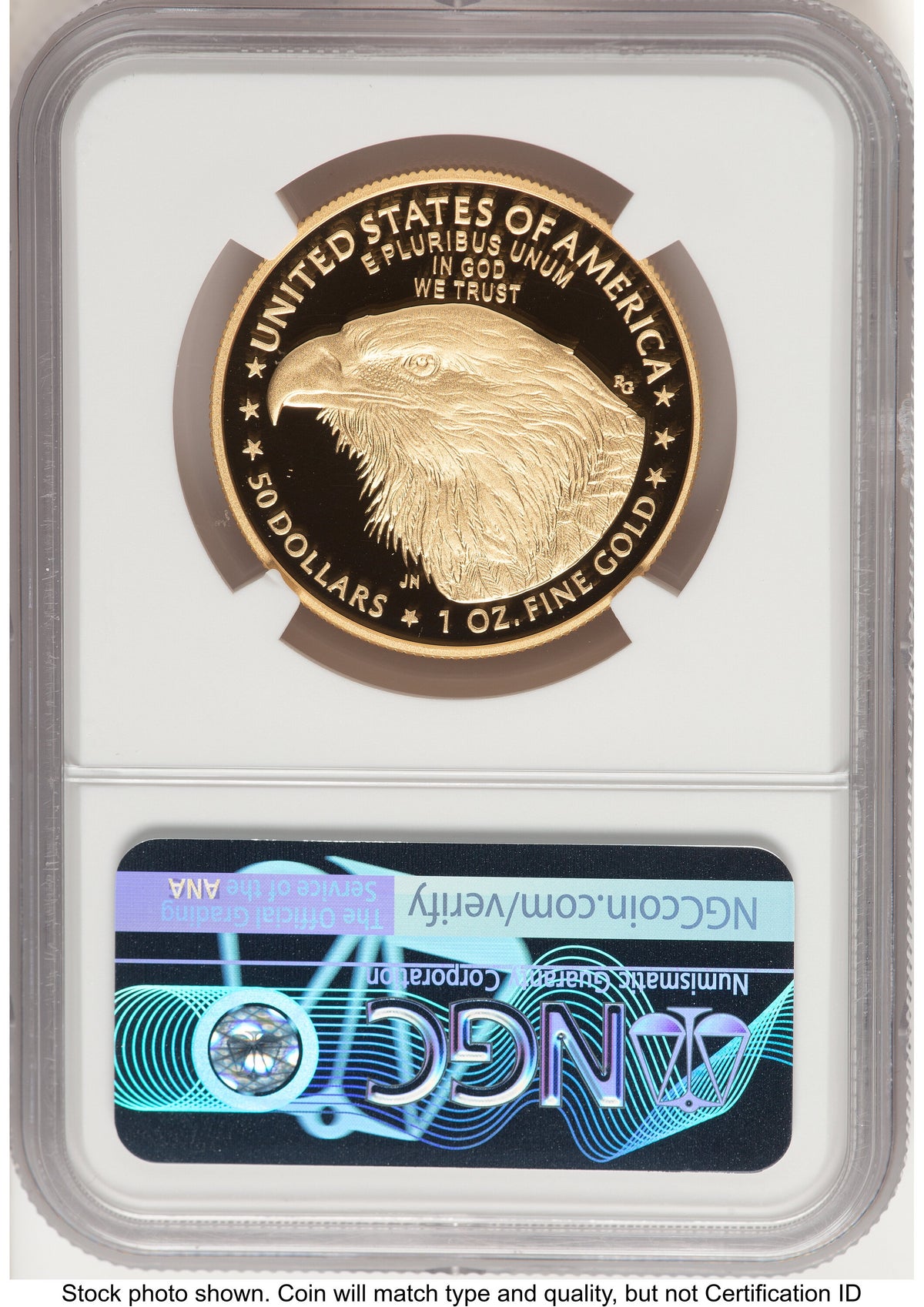 2022-W Proof Gold Eagle 1 oz NGC PF70 Ed Moy