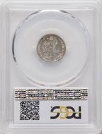 1942/1 10C Mercury Dime PCGS AU50