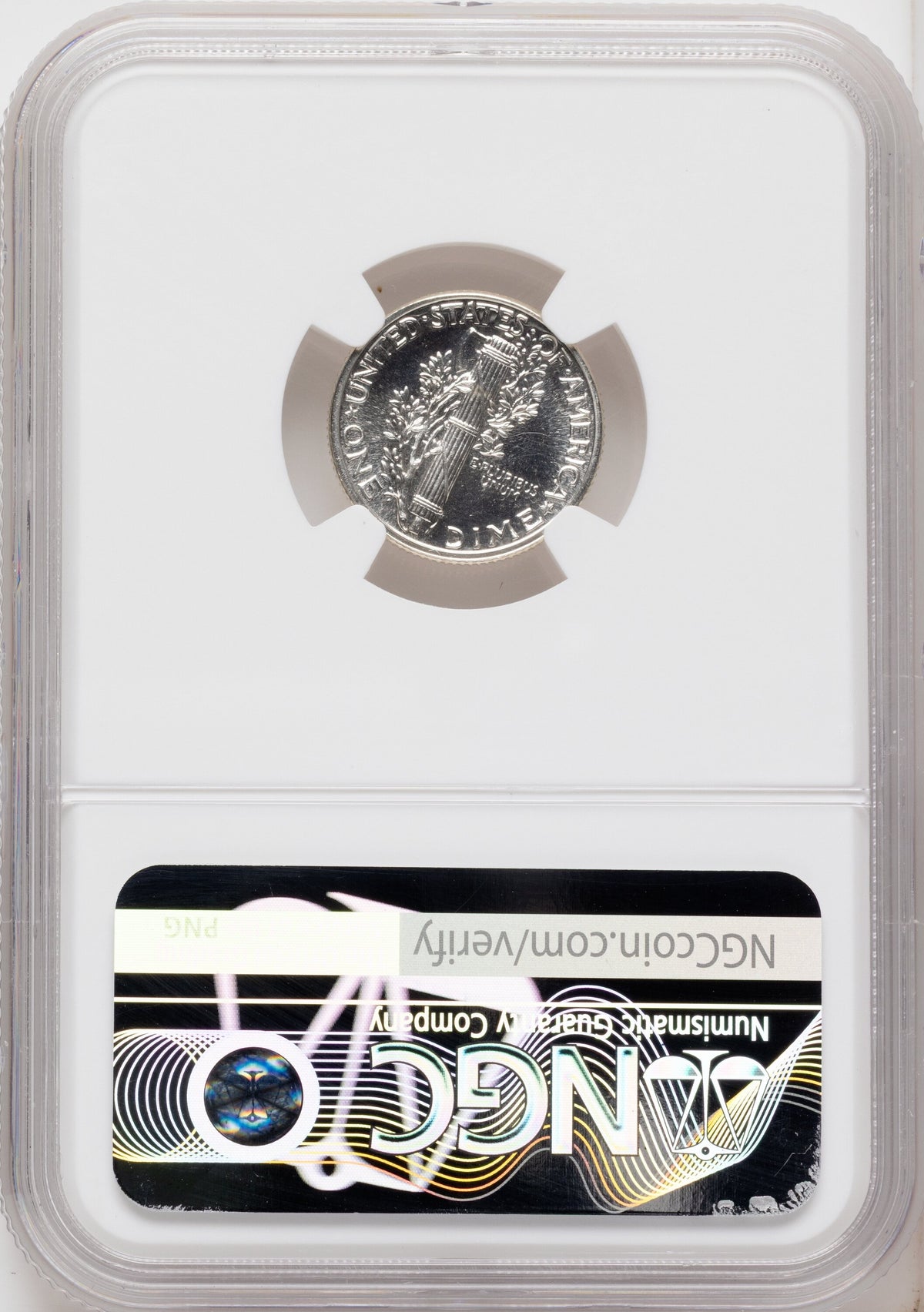 1942 10C CAC Proof Mercury Dime NGC PR67+