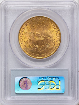 1899 $20 Liberty Double Eagle PCGS MS62