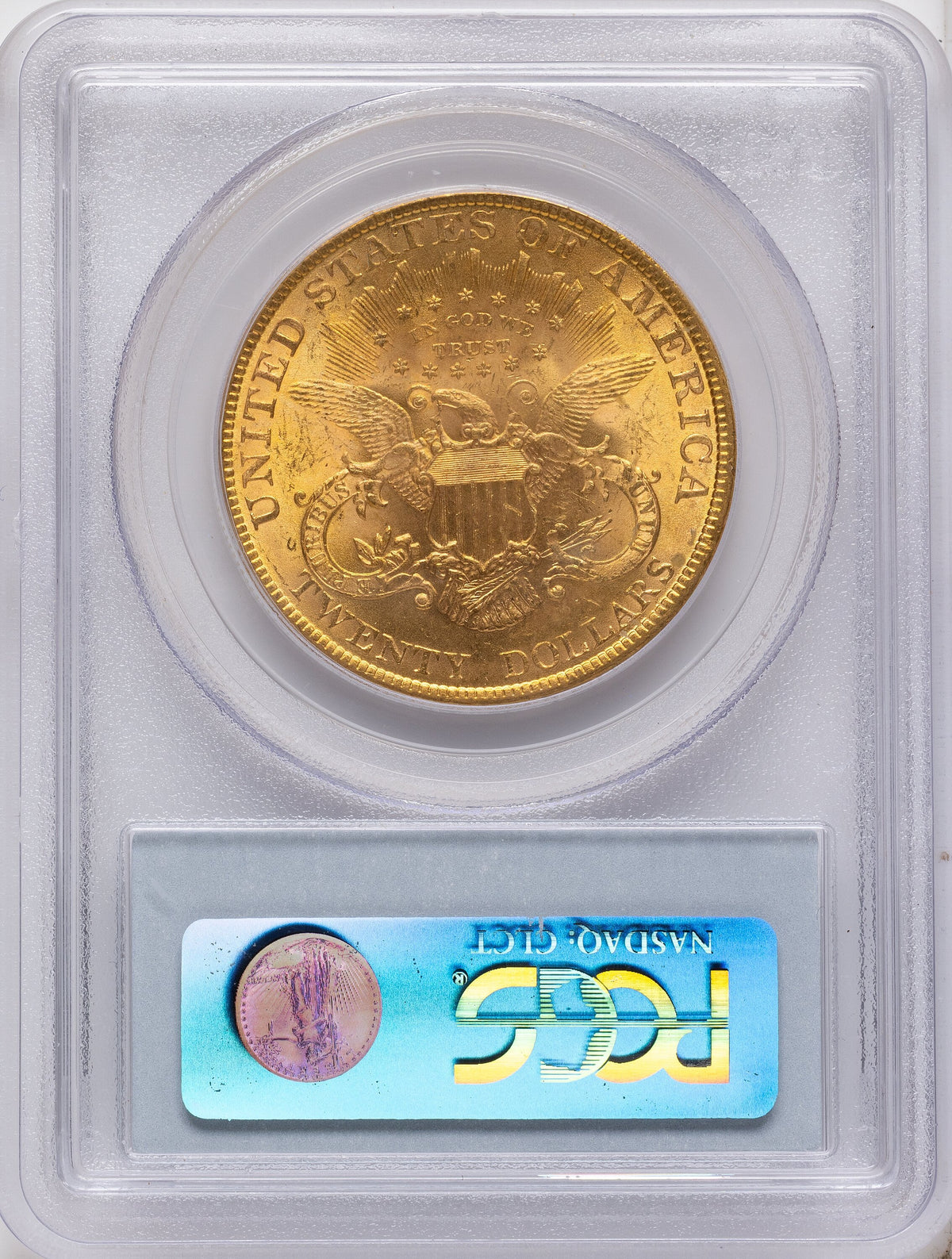 1899 $20 Liberty Double Eagle PCGS MS62