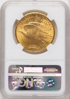 1910-S $20 Saint-Gaudens Double Eagle NGC MS63