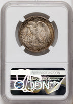 1917 50C Walking Liberty Half Dollar NGC MS66