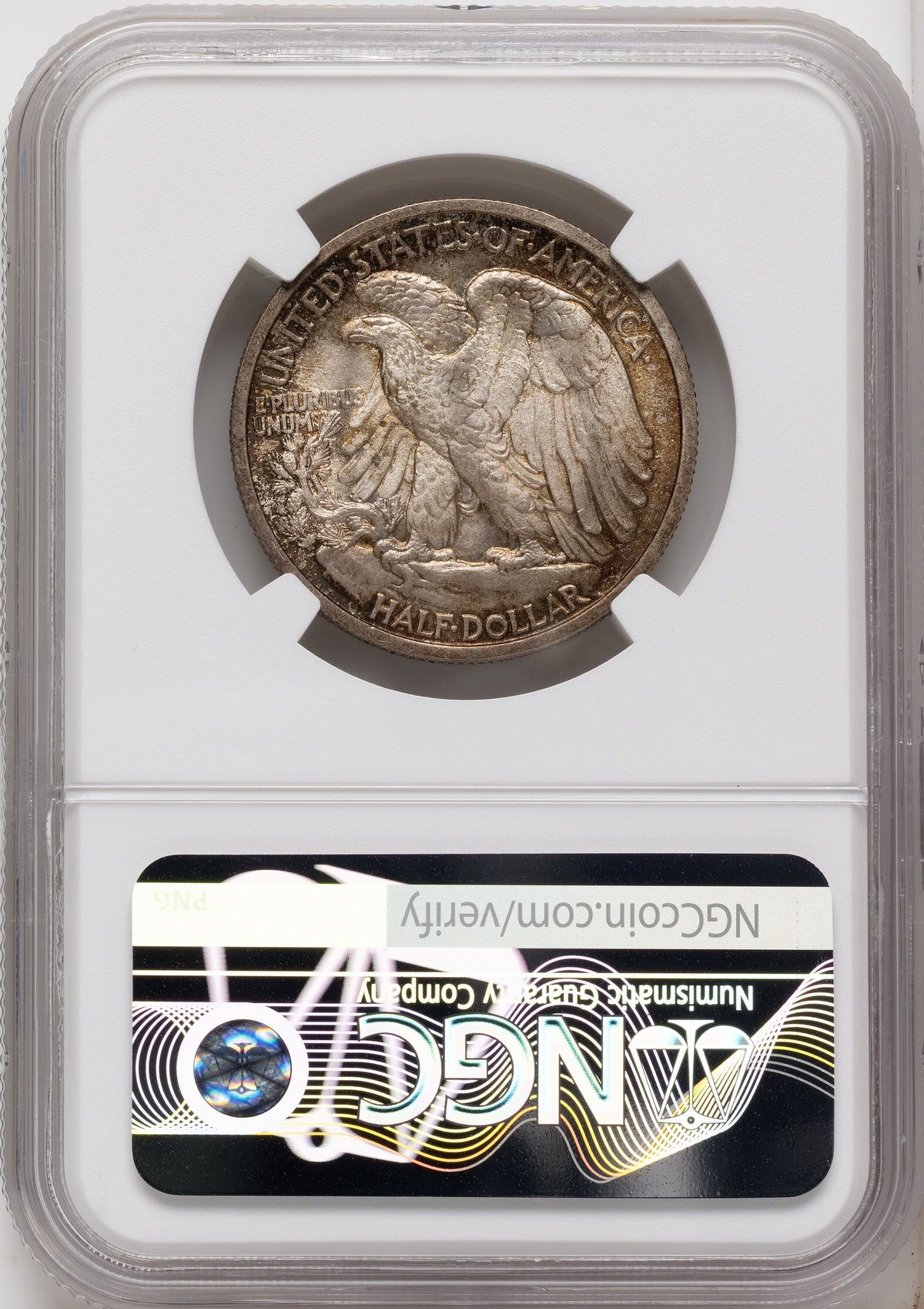 1917 50C Walking Liberty Half Dollar NGC MS66