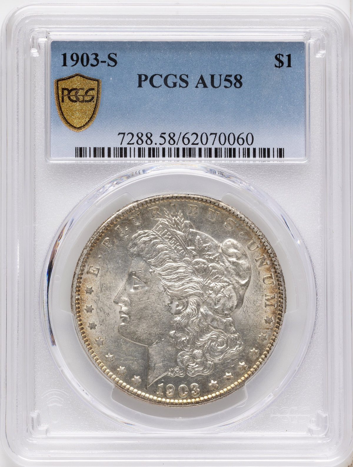 1903-S Morgan Dollar PCGS AU58