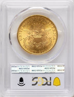 1897 $20 Liberty Double Eagle PCGS MS65