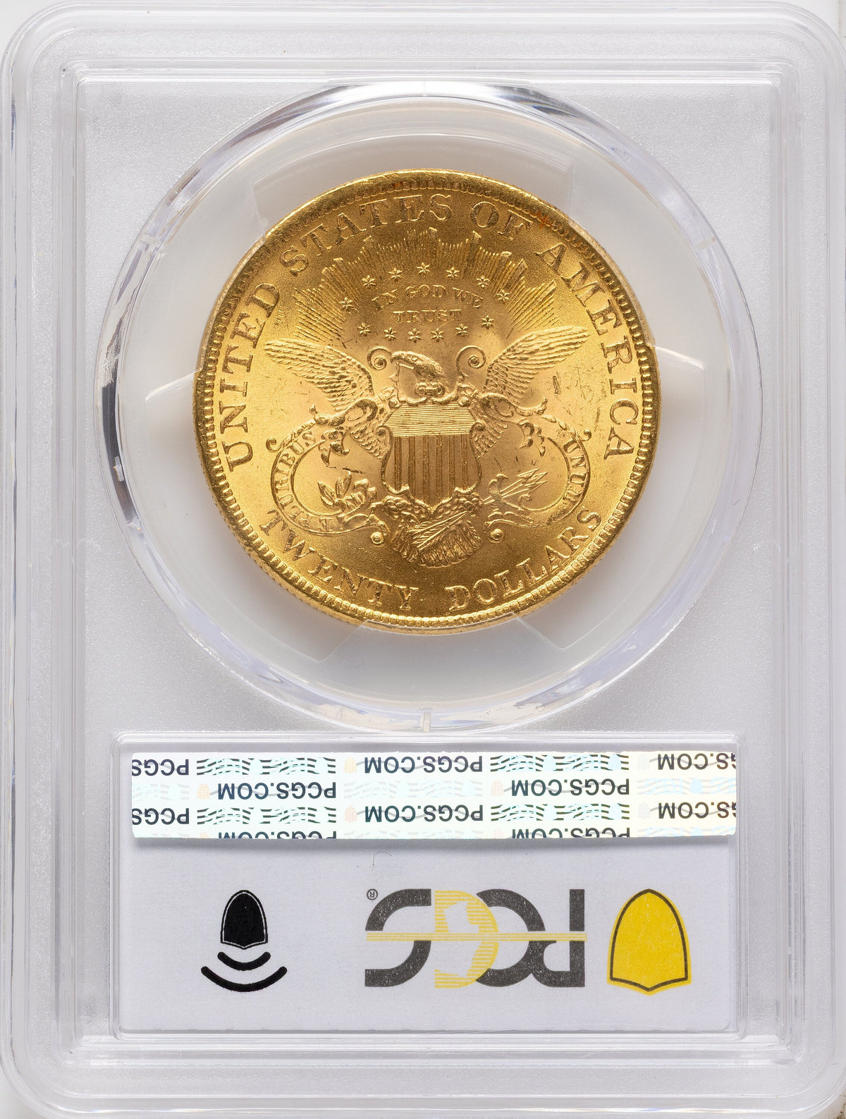 1897 $20 Liberty Double Eagle PCGS MS65