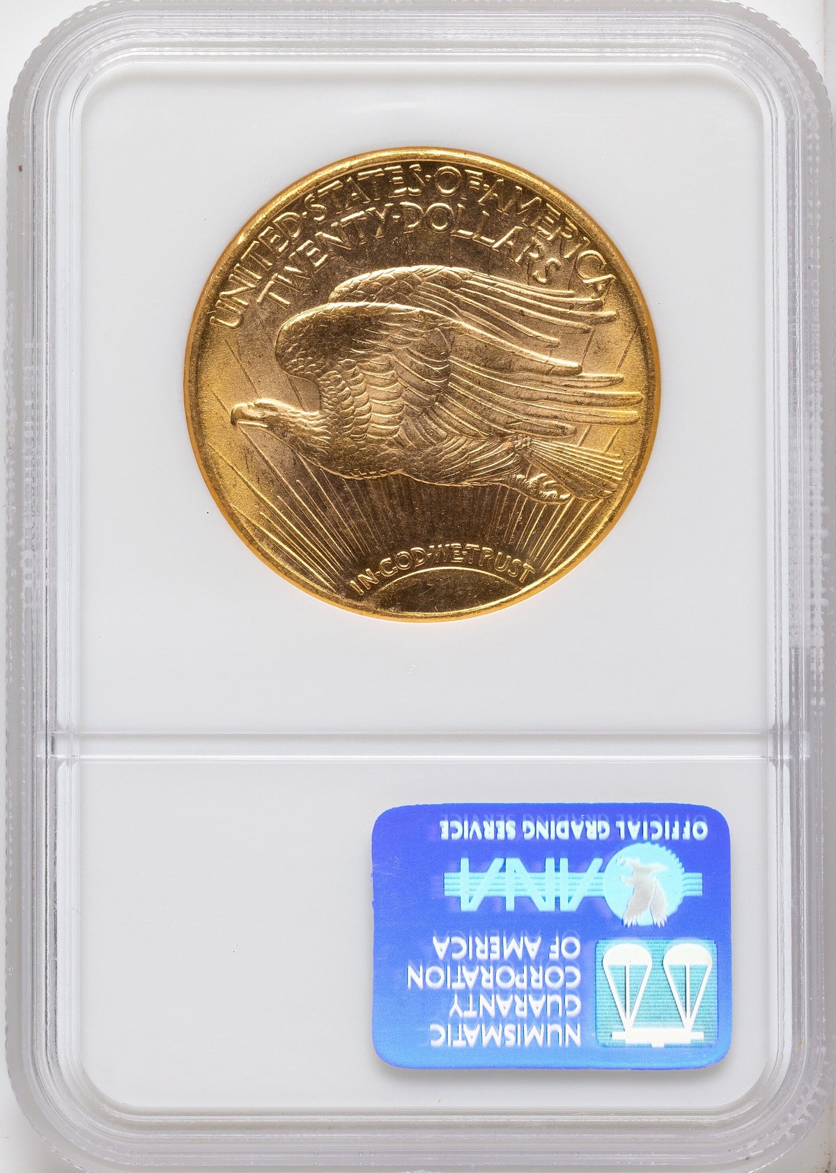 1910-D $20 Saint-Gaudens Double Eagle NGC MS64