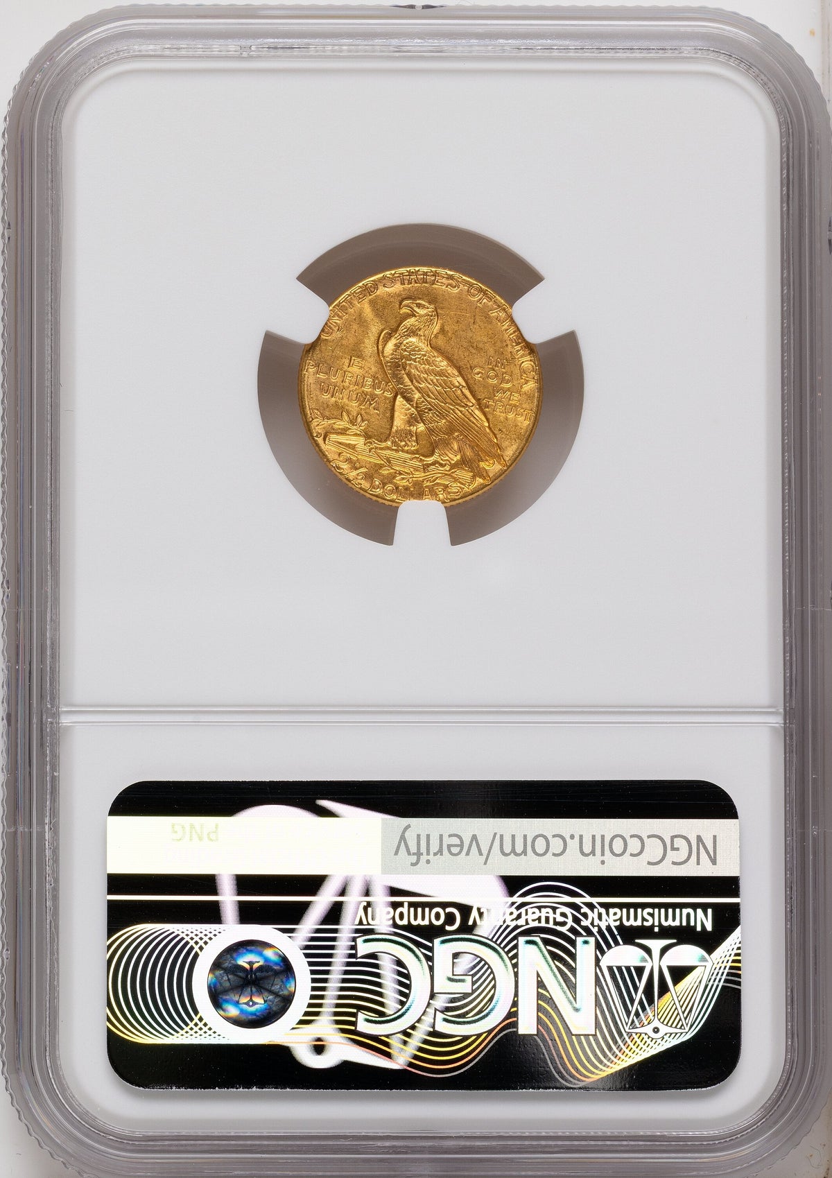 1925-D $2.50 Indian Quarter Eagle NGC MS65