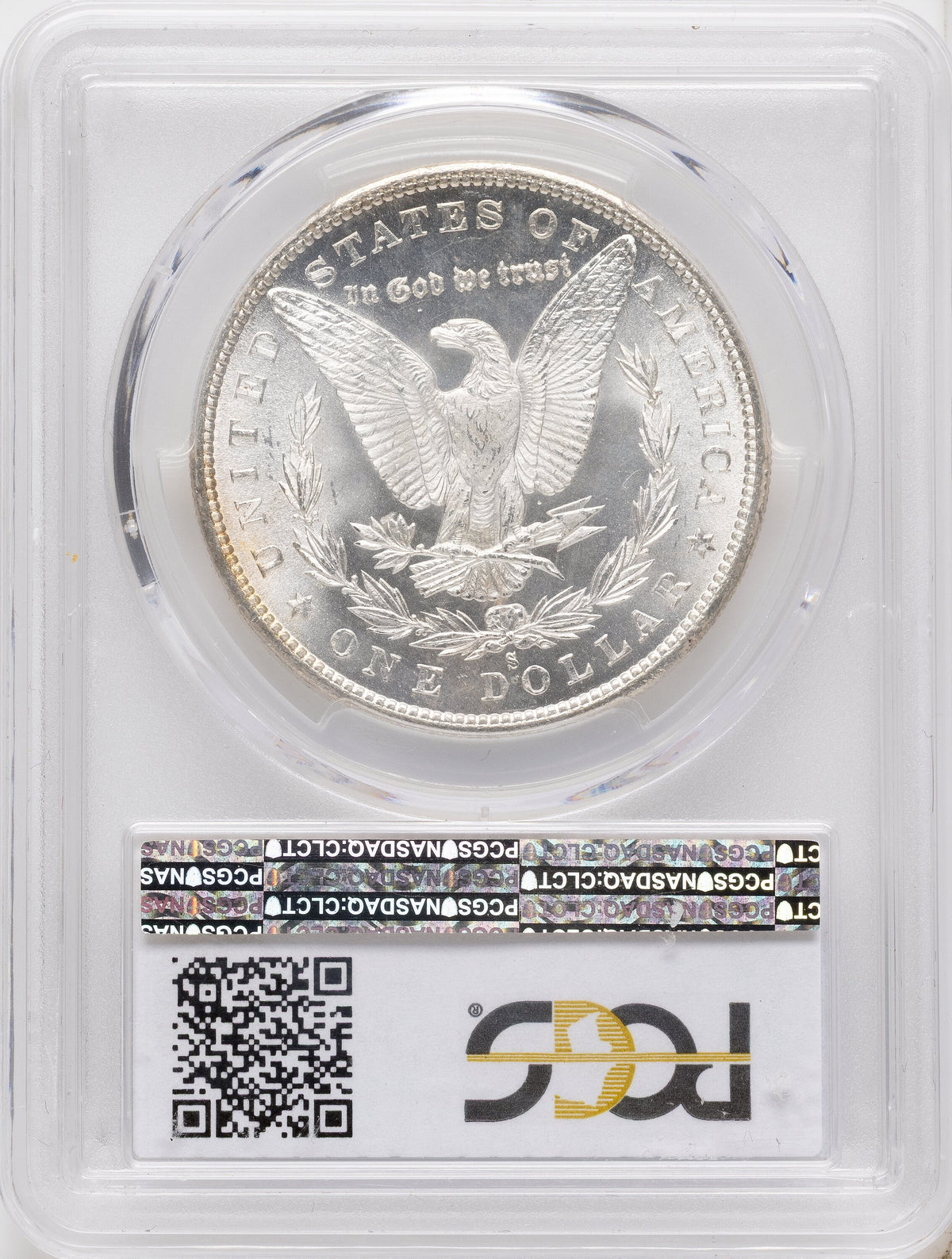 1880-S CAC Morgan Dollar PCGS MS68