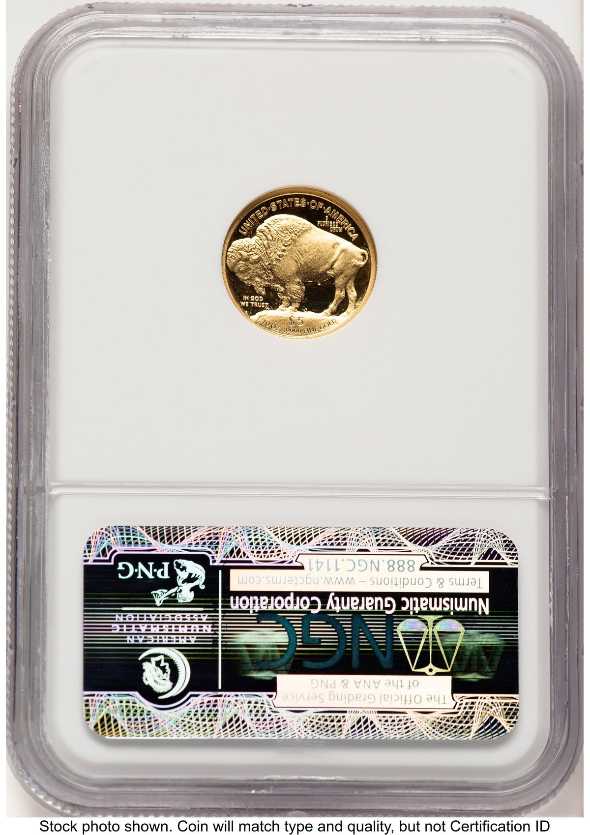 2008-W Proof Gold Buffalo 1.85 oz Brown Label NGC PF70