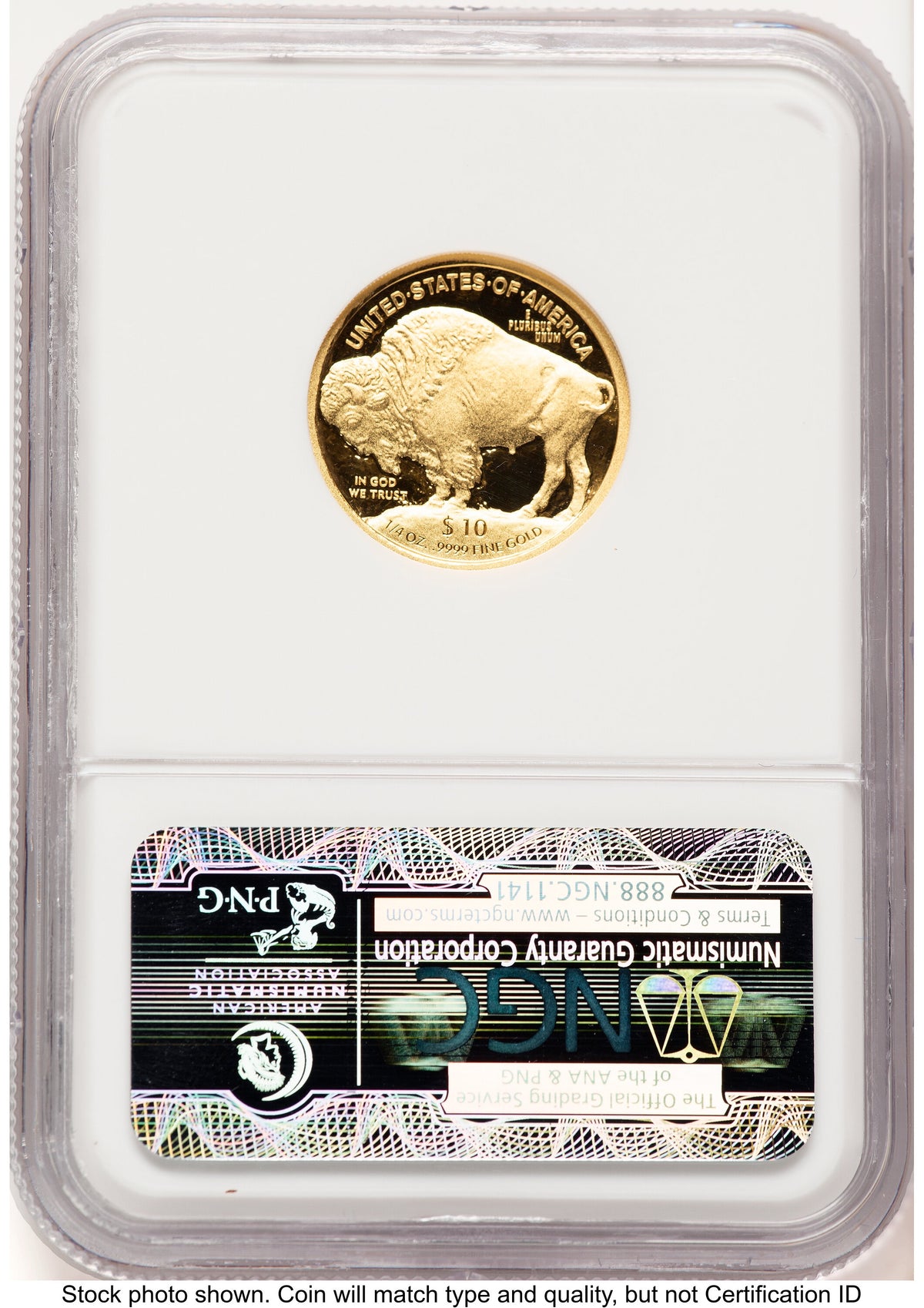 2008-W Proof Gold Buffalo 1.85 oz Brown Label NGC PF70