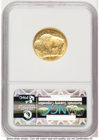 2008-W Burnished Gold Buffalo 1.85 oz Brown Label NGC MS70