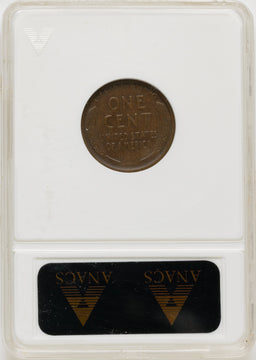 1914-D 1C BN Lincoln Cent ANACS XF40