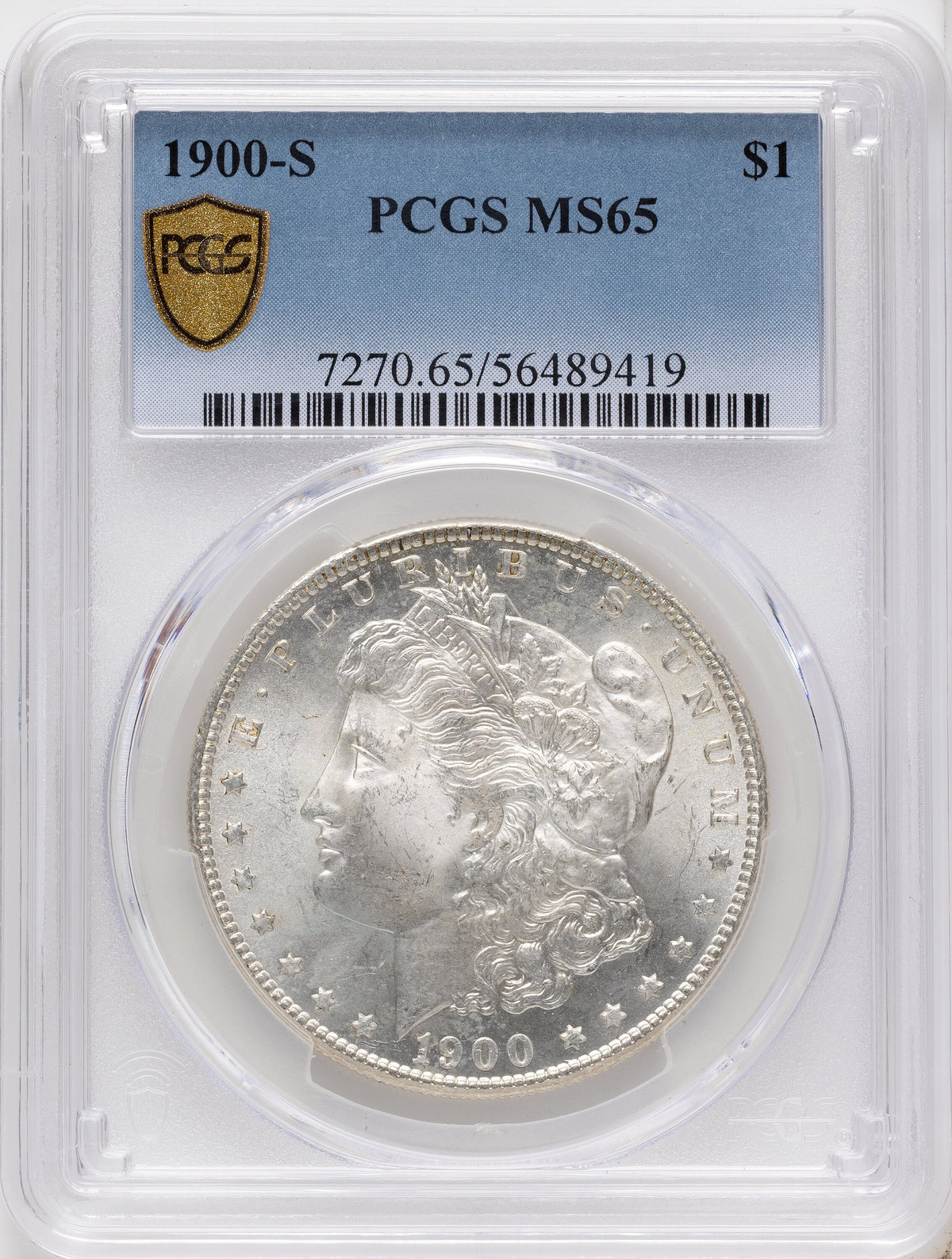 1900-S Morgan Dollar PCGS MS65