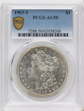 1903-S Morgan Dollar PCGS AU50