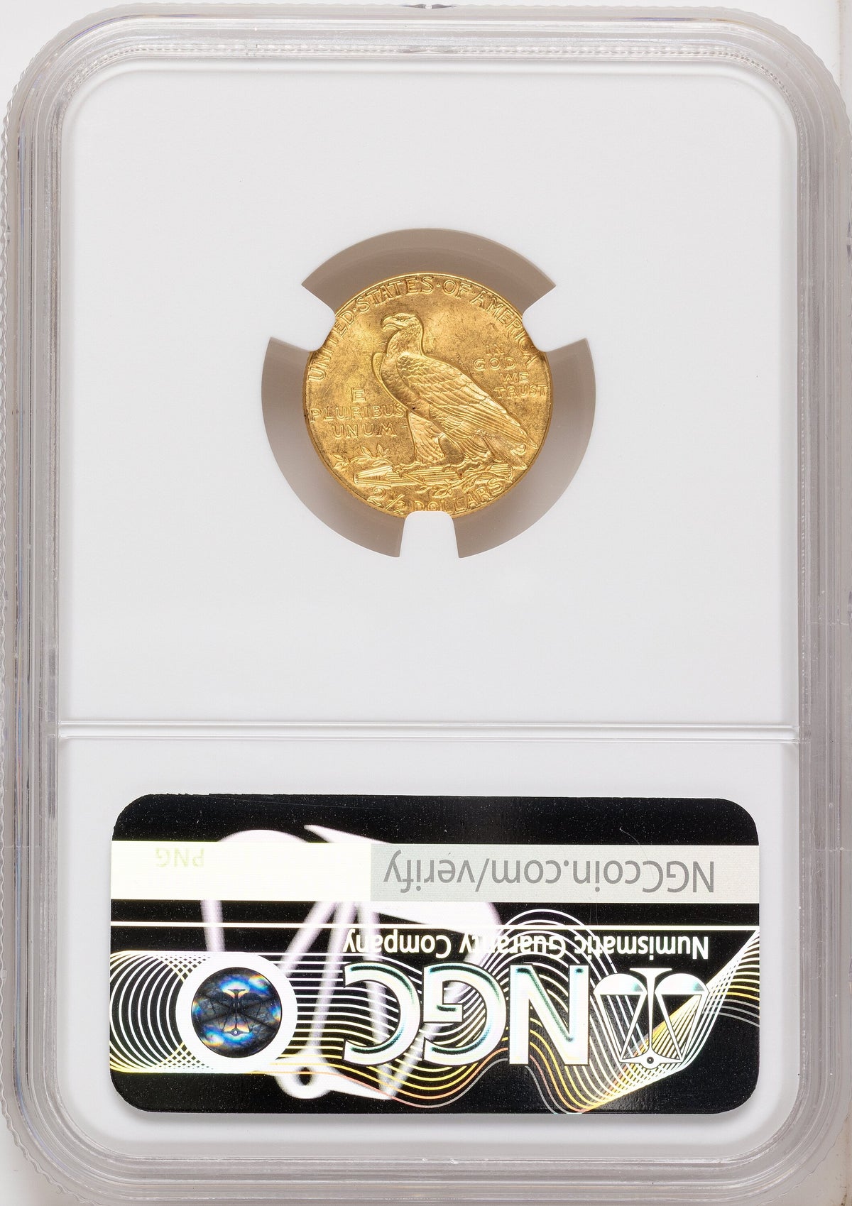 1926 $2.50 Indian Quarter Eagle NGC MS65