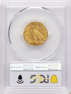 1915 $5 Indian Half Eagle PCGS MS63