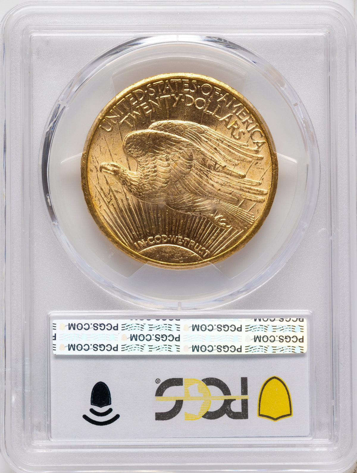 1909-S $20 Saint-Gaudens Double Eagle PCGS MS63