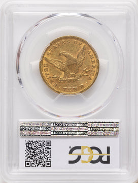 1852 $10 Liberty Eagle PCGS AU53