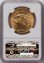 1913-D $20 Saint-Gaudens Double Eagle NGC MS63