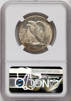 1917 50C Walking Liberty Half Dollar NGC MS66