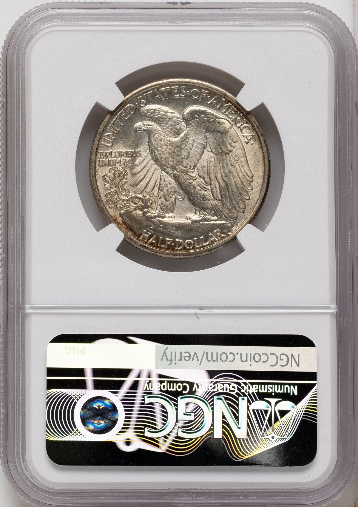 1917 50C Walking Liberty Half Dollar NGC MS66