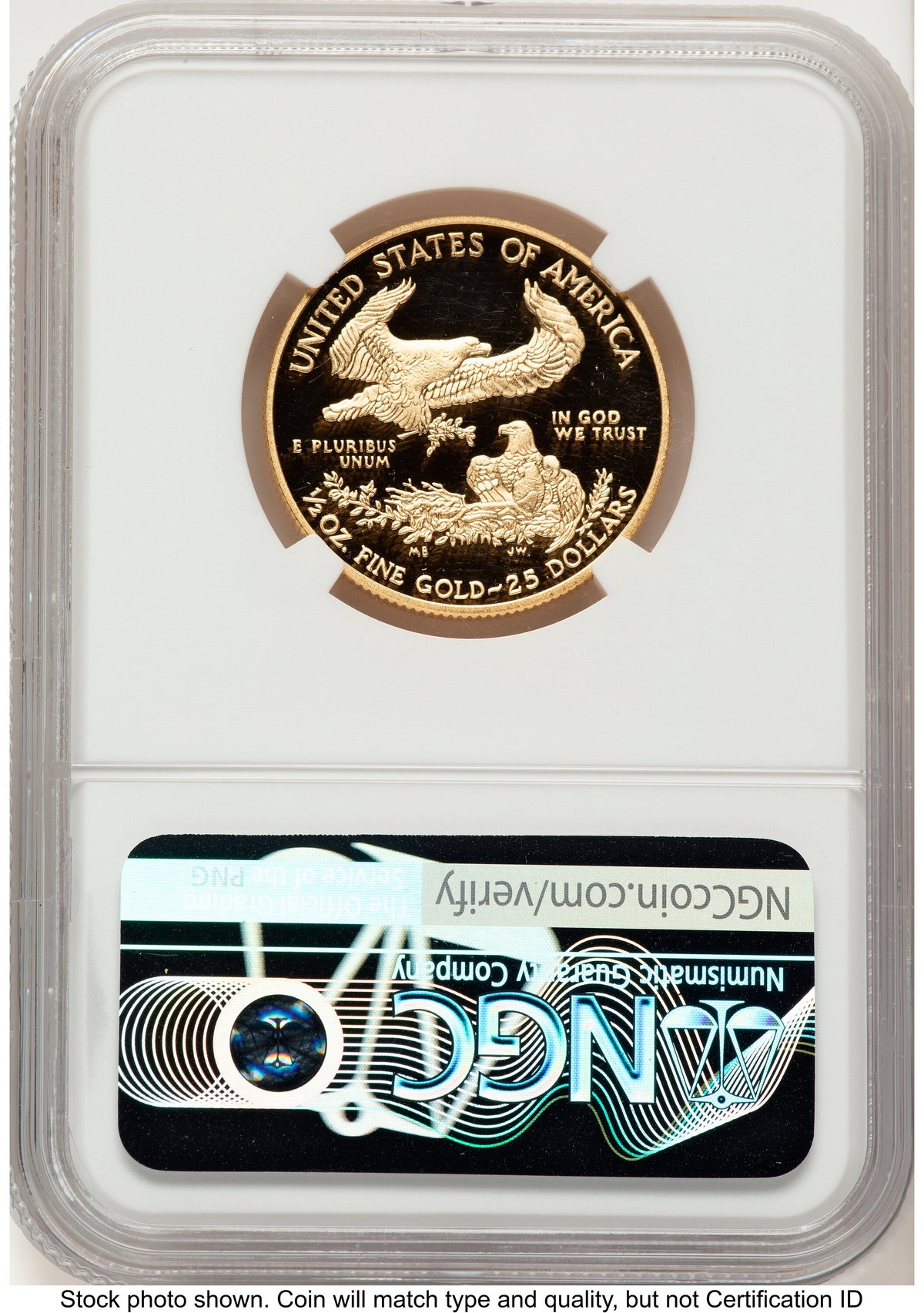 2015-W Proof Gold Eagle 1/2 oz NGC PF70 Ed Moy