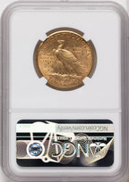 1910-S $10 Indian Eagle NGC AU58