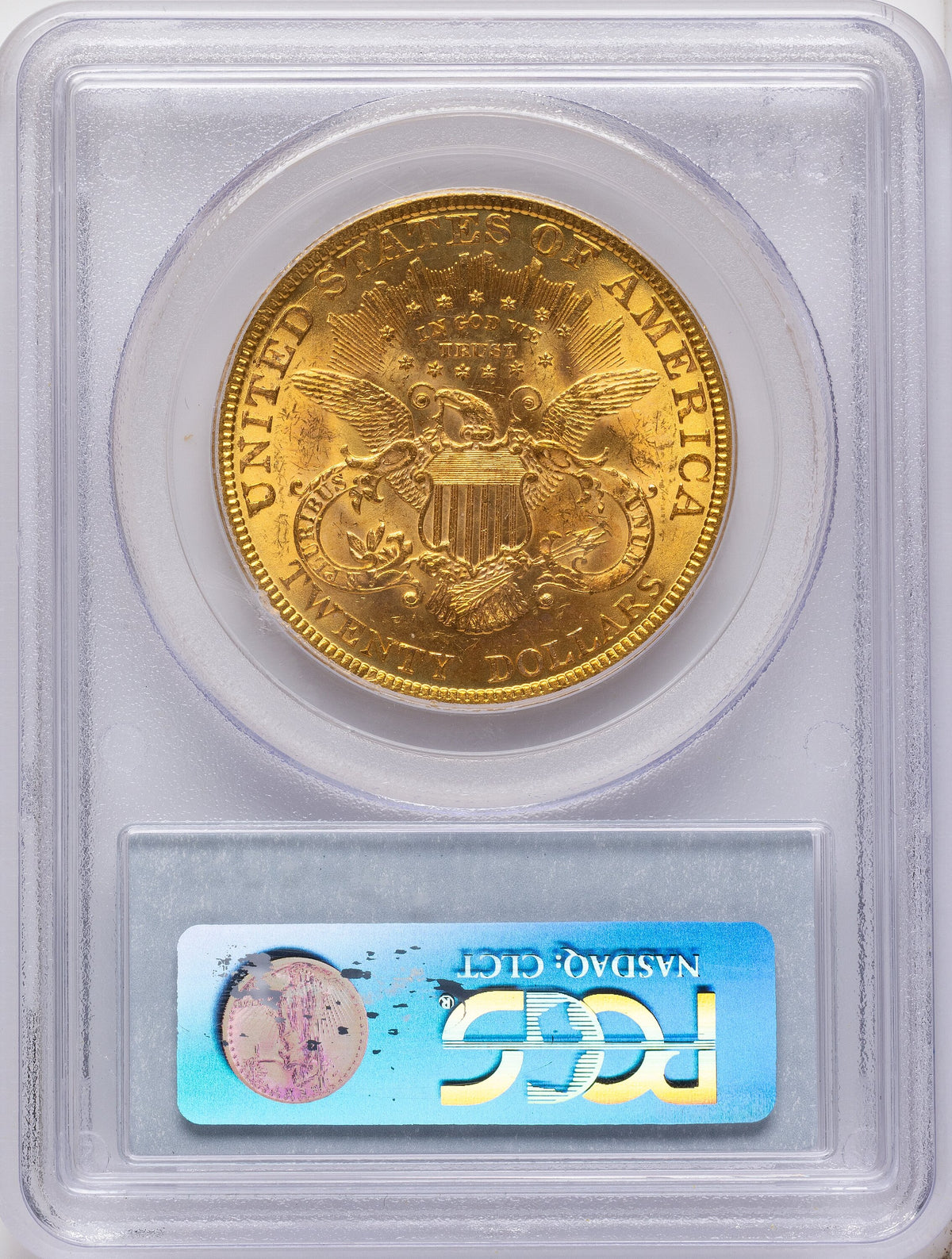 1893 $20 Liberty Double Eagle PCGS MS62