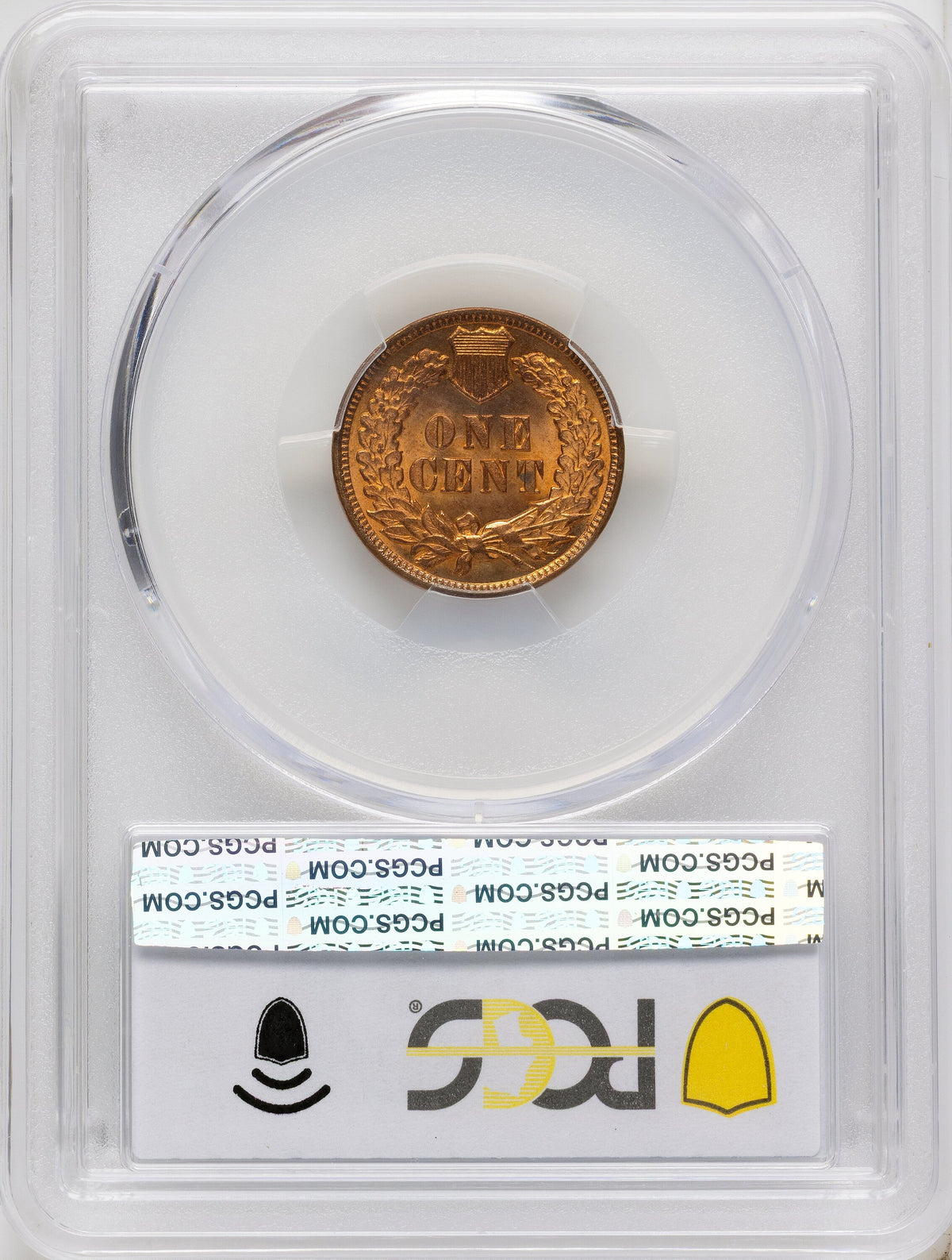 1902 1C RD Indian Cent PCGS MS65