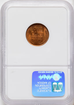 1930-S 1C RD Lincoln Cent NGC MS66