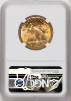 1932 $10 CAC Indian Eagle NGC MS64