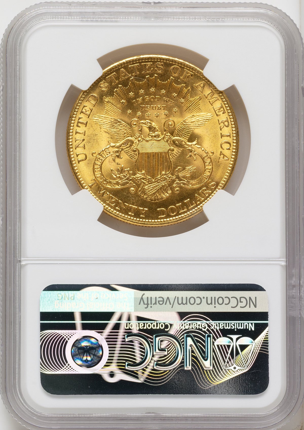 1904 $20 Liberty Liberty Double Eagle NGC MS65