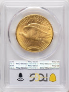 1911-D $20 Saint-Gaudens Double Eagle PCGS MS65