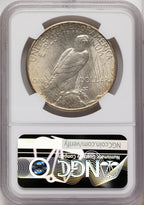 1934 Peace Dollar NGC MS65