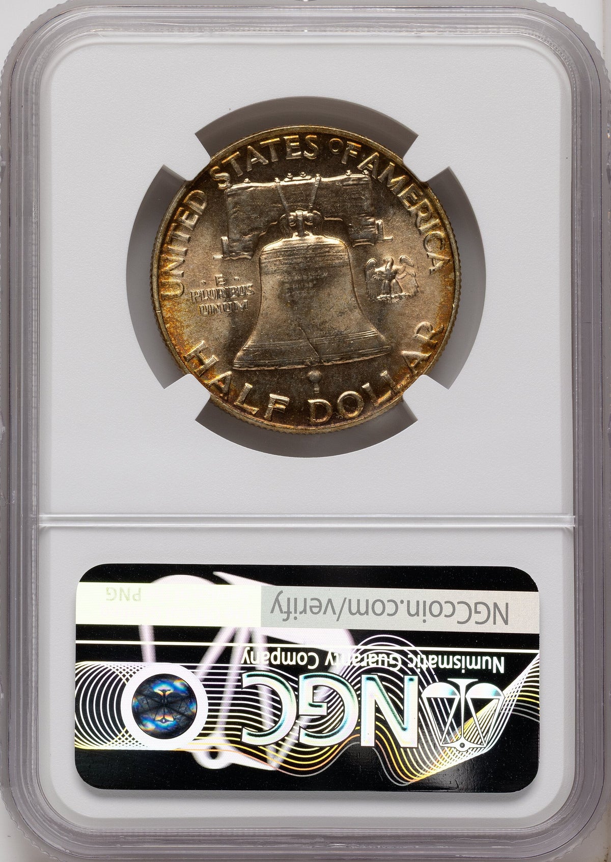 1959 50C FL Franklin Half Dollar NGC MS66
