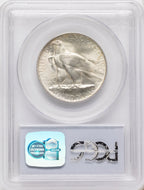 1935 50C Connecticut Commemorative Silver PCGS MS66