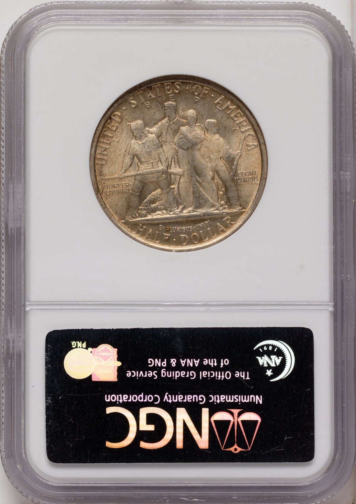 1936 50C Elgin Commemorative Silver NGC MS67