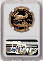 1998-W Proof Gold Eagle 1 oz Red Book NGC PF70